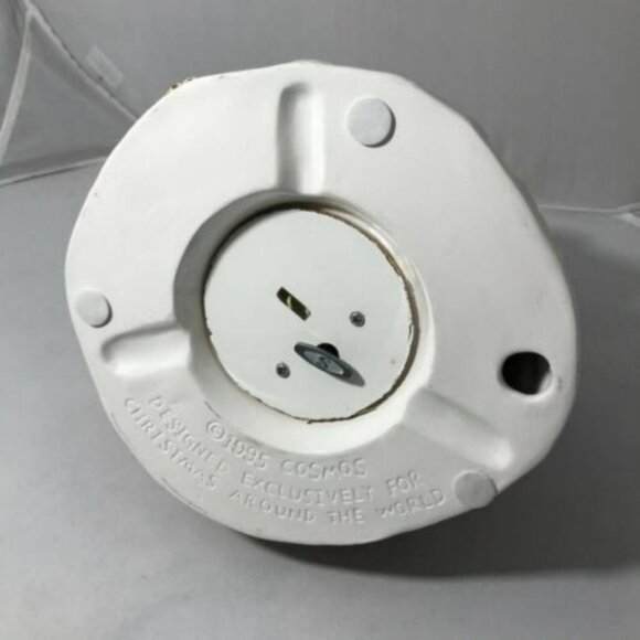 House of Lloyd Peaceful Kingdom Santa with Lion Music Box Christmas Holiday - Picture 10 of 12